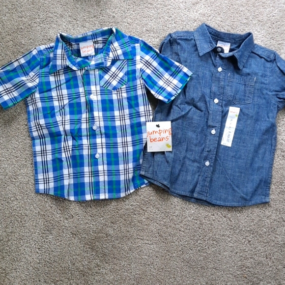 jumping beans Other - Easter Ready! 🐰🐣NWT Boys Short Sleeve Button Ups